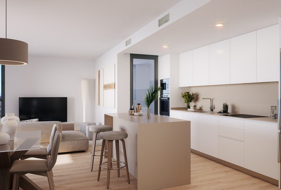 AQ Eolias cocina isla